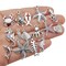 120g(100pcs) Antique Silver Sea Animals Marine Life Charms Pendants for Crafting, Jewelry Findings Making Accessory for DIY Necklace Bracelet (M292)